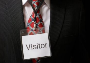 Visitor Badge System