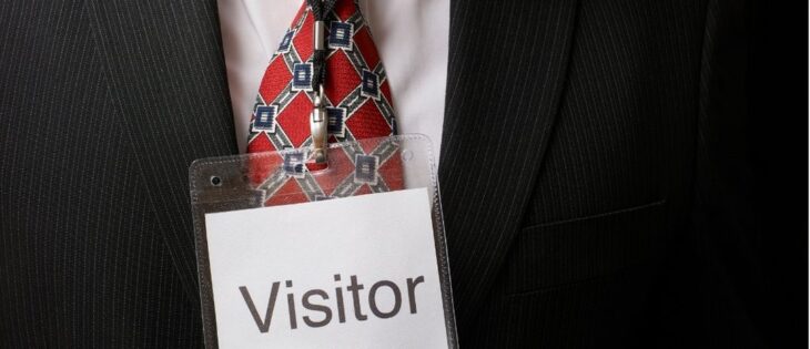 Visitor Badge System